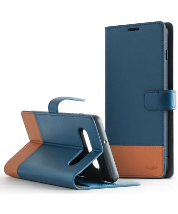 Ringke Wallet Samsung Galaxy S10E Book Case Blauw Hoesjes