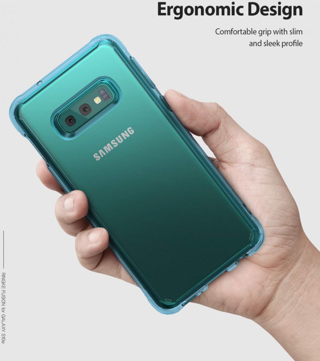 Ringke Fusion Samsung Galaxy S10E Hoesje Blauw afbeelding 6