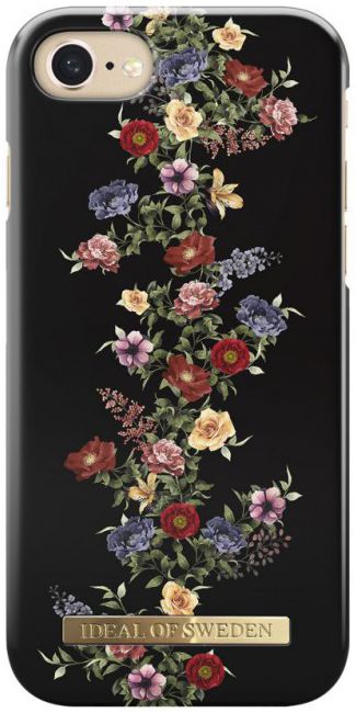 iDeal of Sweden iPhone SE 2020 Fashion Hoesje Dark Floral afbeelding 1