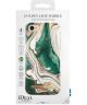 iDeal of Sweden iPhone SE 2020 Fashion Hoesje Golden Jade Marble