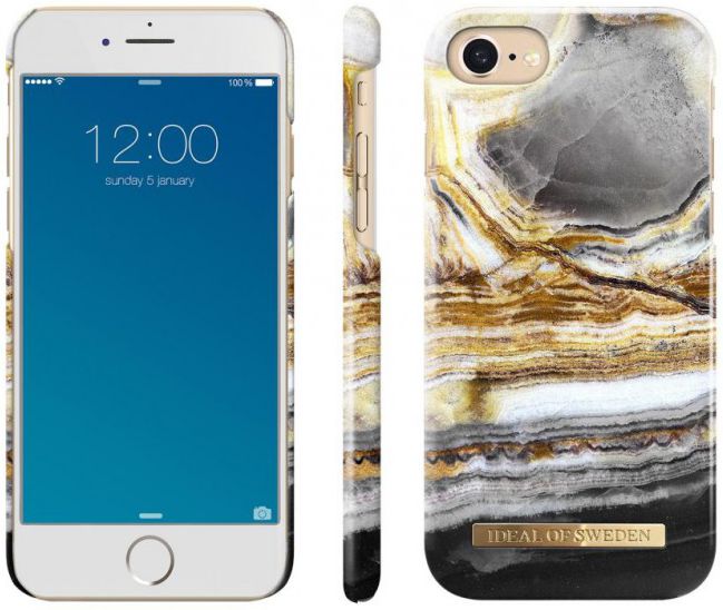 iDeal of Sweden iPhone 8 / 7 / 6(s) Fashion Hoesje Outer Space Agate afbeelding 2