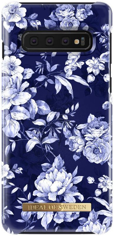 iDeal of Sweden Samsung Galaxy S10 Fashion Hoesje Sailor Blue Bloom afbeelding 1