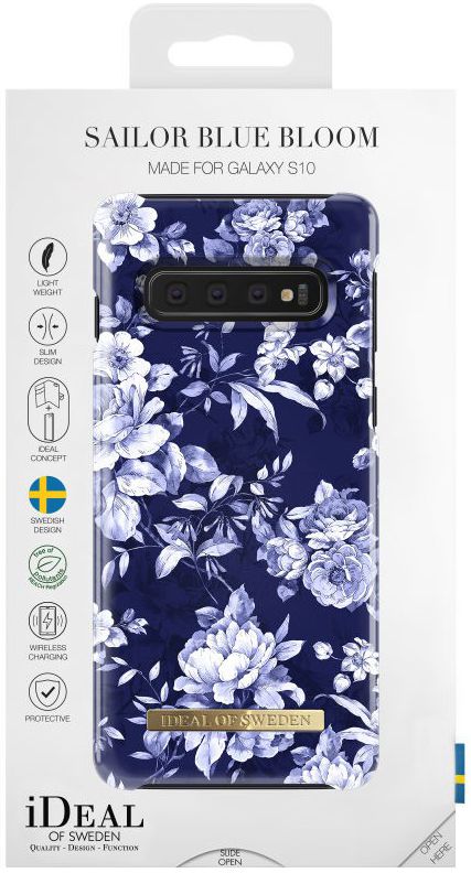 iDeal of Sweden Samsung Galaxy S10 Fashion Hoesje Sailor Blue Bloom afbeelding 3