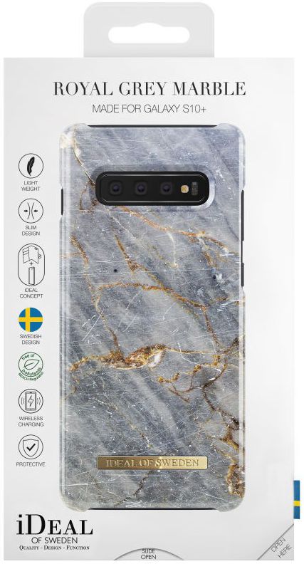 iDeal of Sweden Samsung Galaxy S10 Plus Fashion Hoesje Royal Grey afbeelding 3