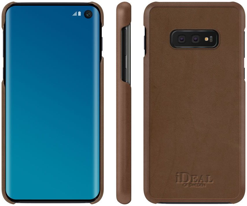 iDeal of Sweden Samsung Galaxy S10E Fashion Hoesje Como Bruin afbeelding 2
