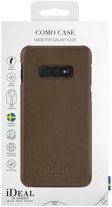 iDeal of Sweden Samsung Galaxy S10E Fashion Hoesje Como Bruin afbeelding 4