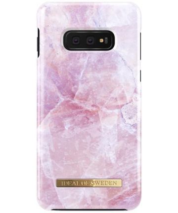 iDeal of Sweden Samsung Galaxy S10E Fashion Hoesje Pilion Pink Marble Hoesjes