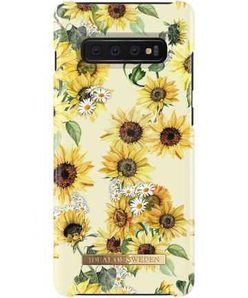 iDeal of Sweden Samsung Galaxy S10 Plus Fashion Hoesje Sunflower Hoesjes