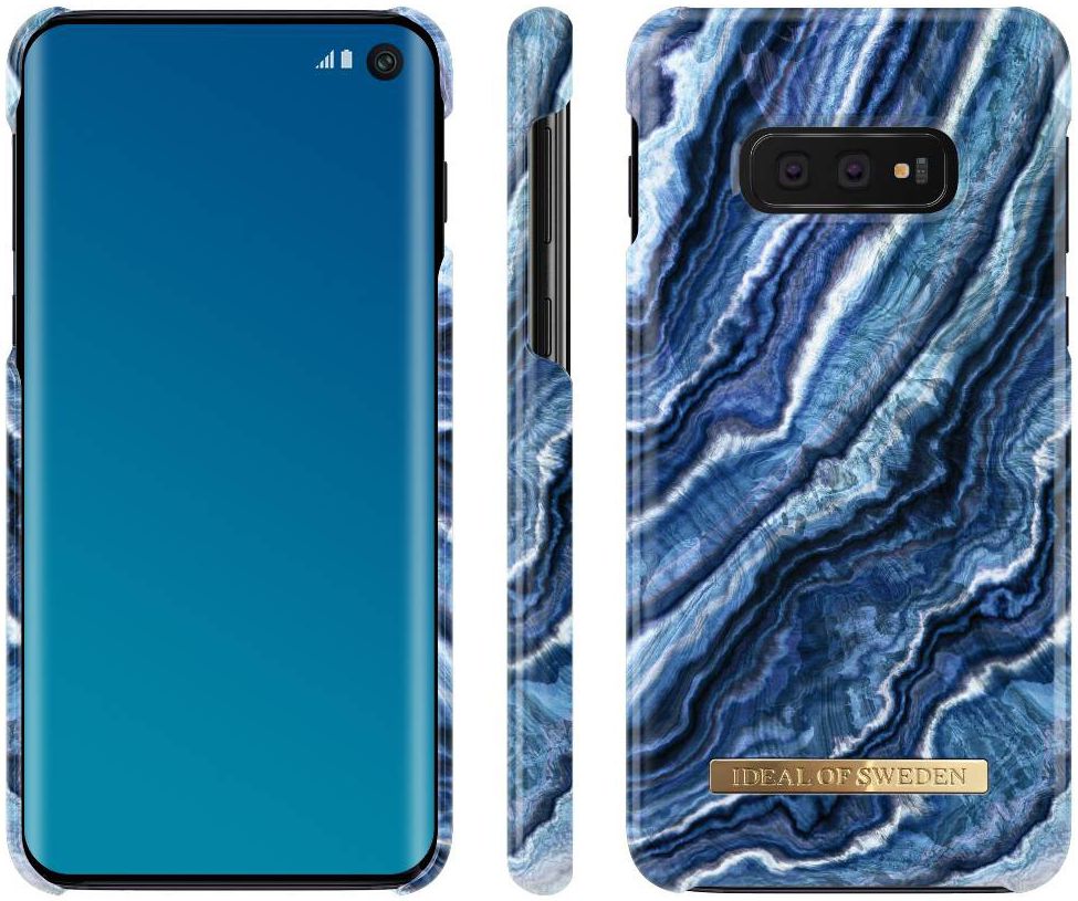 iDeal of Sweden Samsung Galaxy S10E Fashion Hoesje Indigo Swirl afbeelding 2