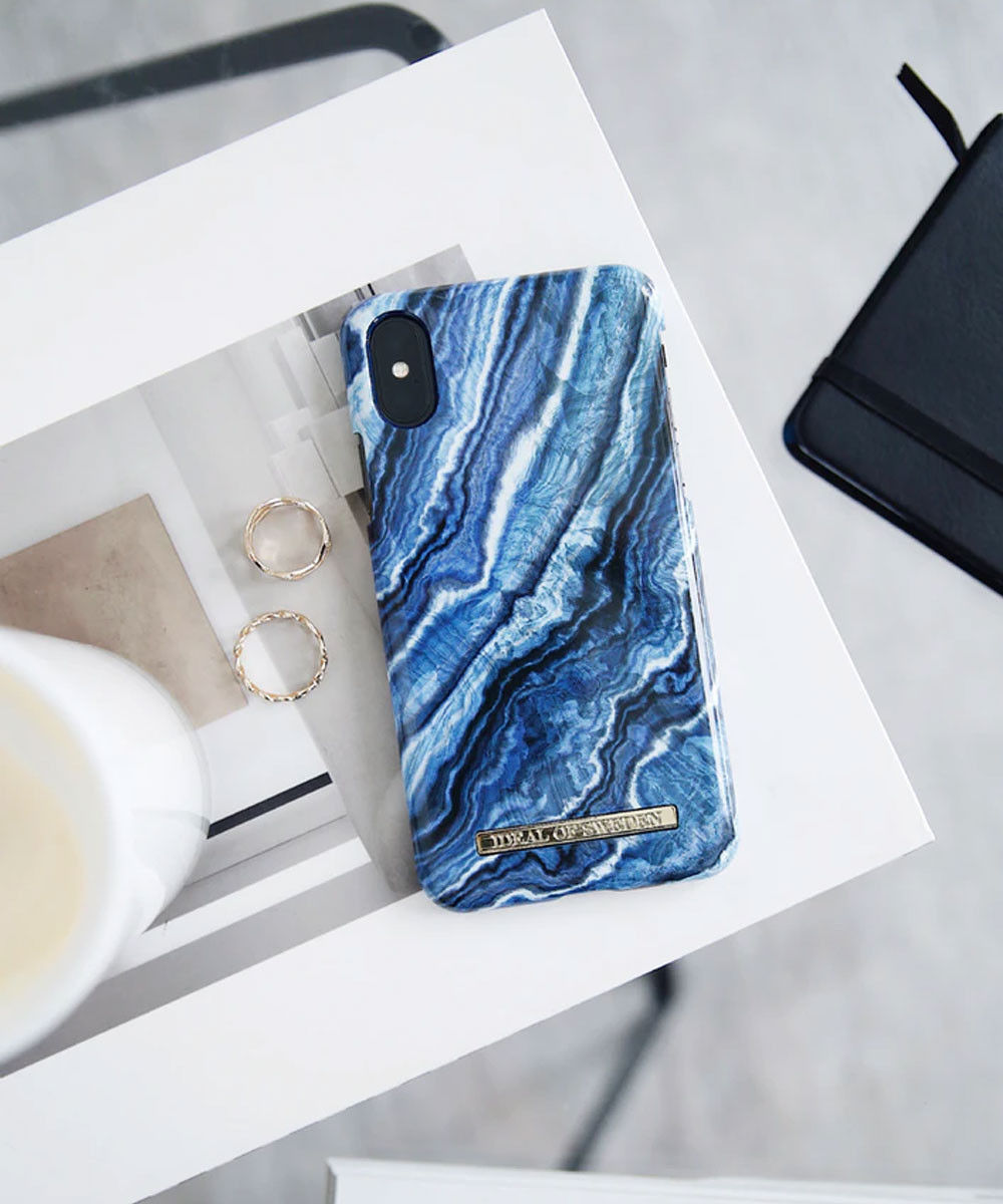 iDeal of Sweden Samsung Galaxy S10E Fashion Hoesje Indigo Swirl afbeelding 6