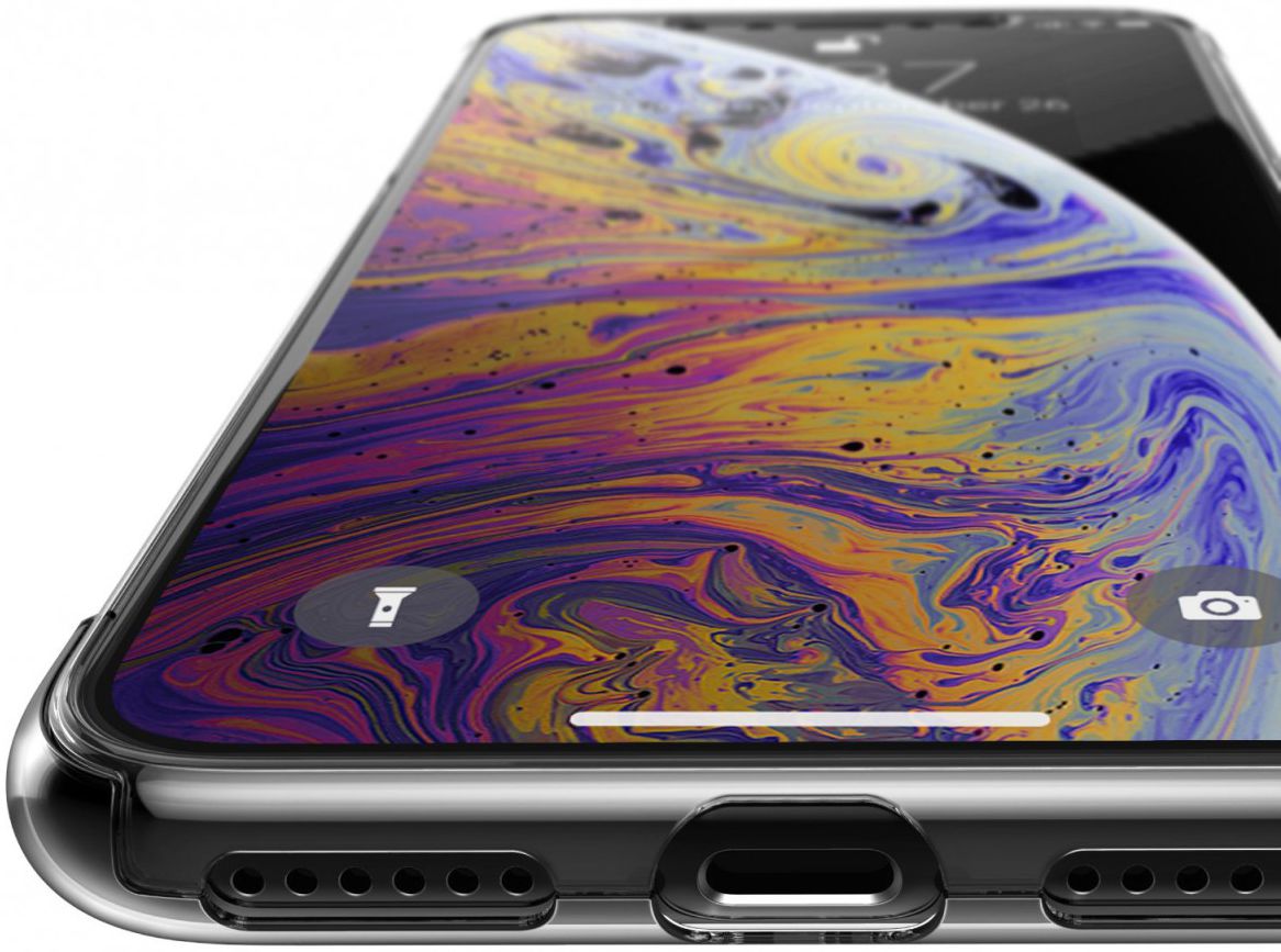 Raptic 360 hoesje Apple iPhone XS/X transparant afbeelding 5