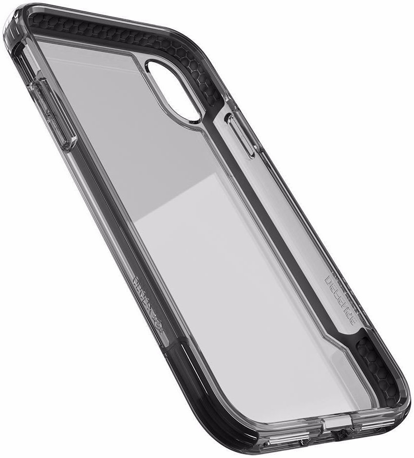 Raptic Clear Apple iPhone XS / X Hoesje Transparant/Zwart afbeelding 7