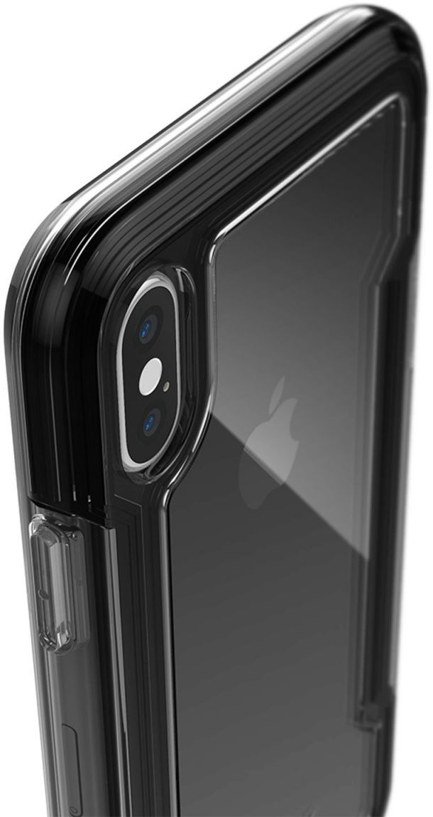 Raptic Clear Apple iPhone XS / X Hoesje Transparant/Zwart afbeelding 9