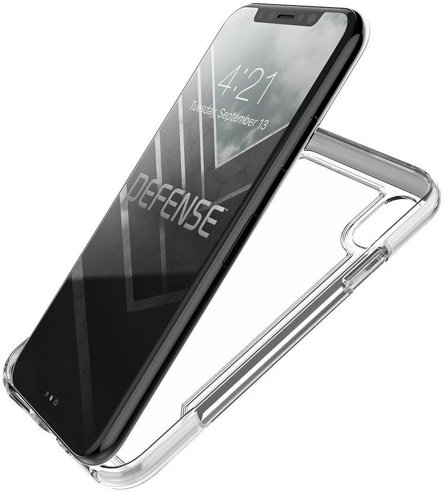 Raptic Clear Apple iPhone XS Max hoesje transparant wit afbeelding 5