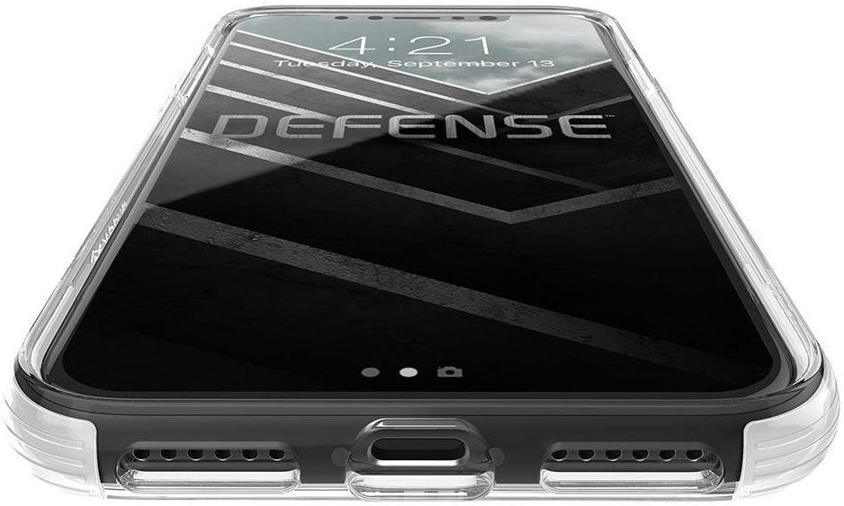 Raptic Clear Apple iPhone XS Max hoesje transparant wit afbeelding 8
