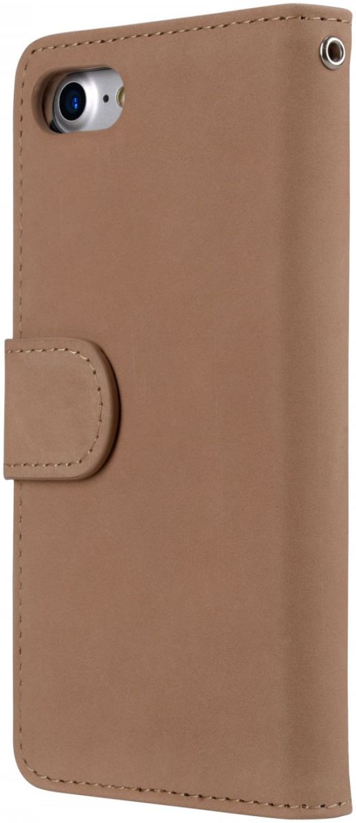 Melkco Apple iPhone 7 / 8 Book Case Echt Leer Vintage Bruin afbeelding 5