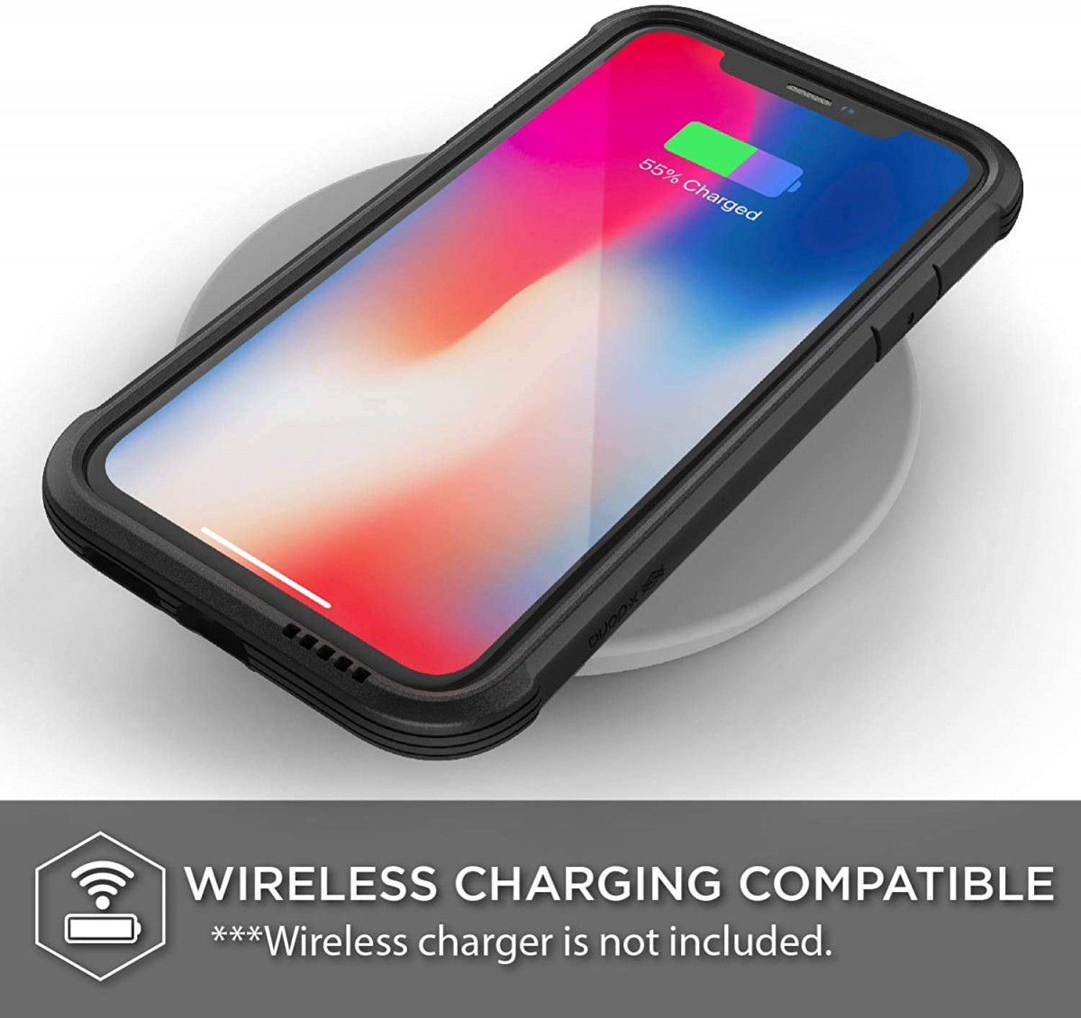 Raptic Shield Apple iPhone XR Hoesje Militair Getest 3M Zwart afbeelding 9