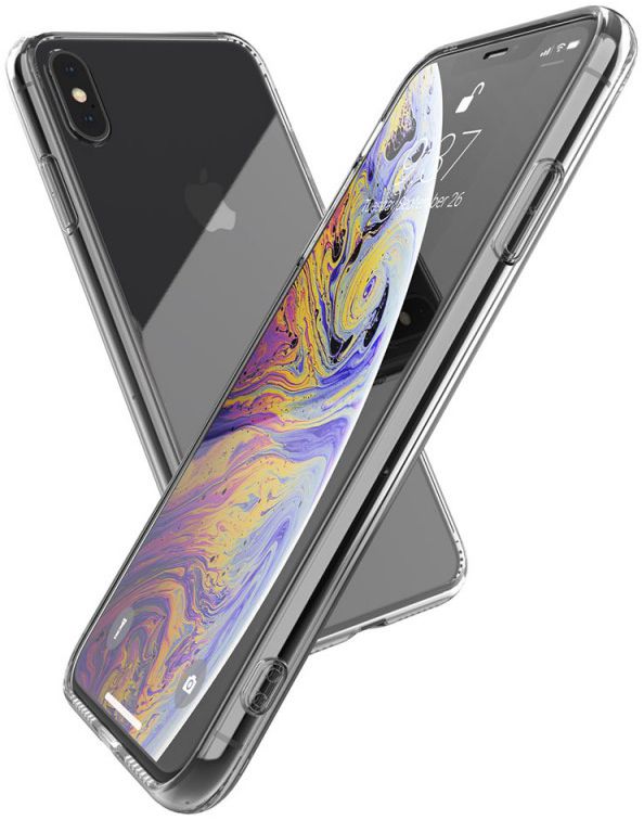 Raptic Glass Plus Apple iPhone XS Max Hoesje Transparant afbeelding 1