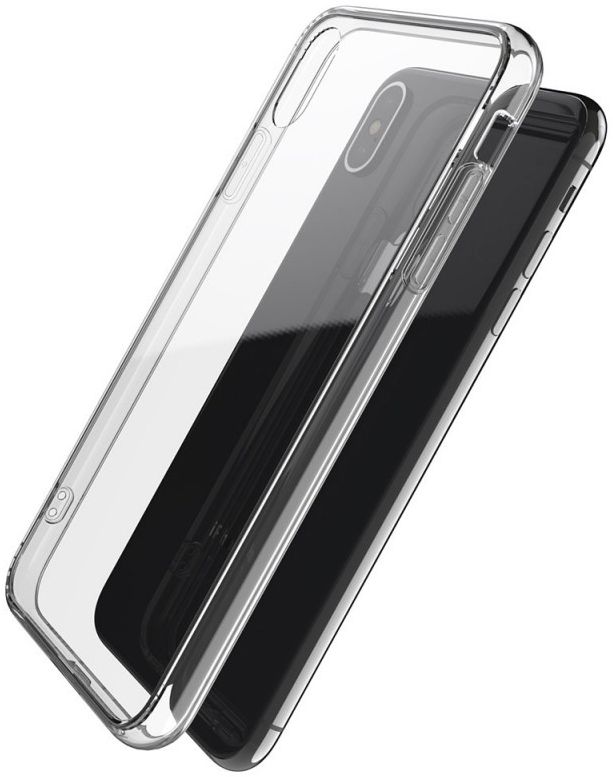 Raptic Glass Plus Apple iPhone XS Max Hoesje Transparant afbeelding 2