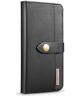 Samsung Galaxy S10E Leren 2-in-1 Bookcase en Back Cover Hoesje Zwart