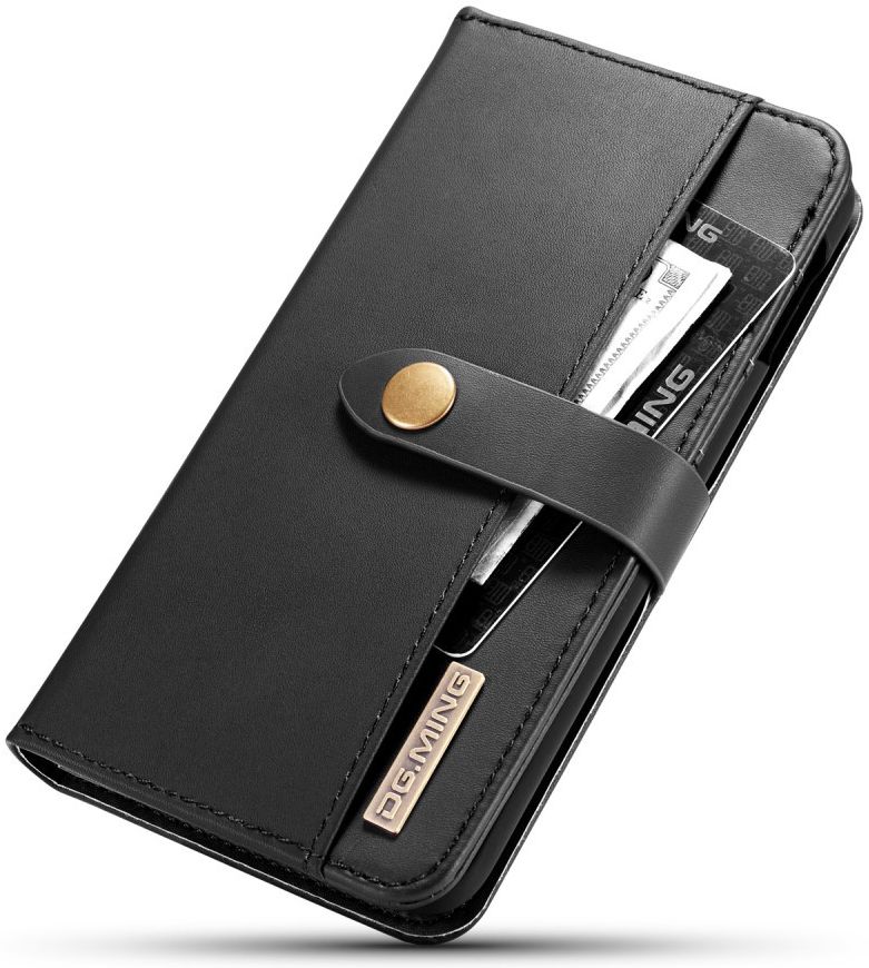 Samsung Galaxy S10E Leren 2-in-1 Bookcase en Back Cover Hoesje Zwart afbeelding 14