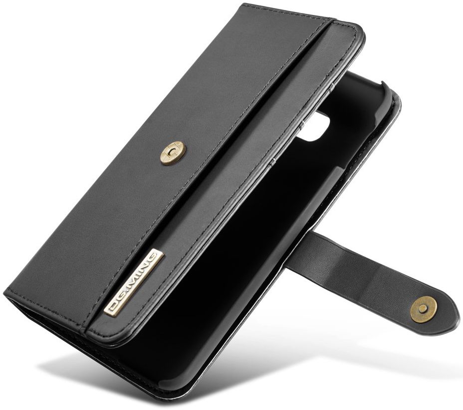 Samsung Galaxy S10E Leren 2-in-1 Bookcase en Back Cover Hoesje Zwart afbeelding 6