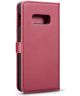 Samsung Galaxy S10E Leren 2-in-1 Bookcase en Back Cover Hoesje Rood