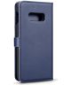 Samsung Galaxy S10E Leren 2-in-1 Bookcase en Back Cover Hoesje Blauw