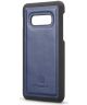 Samsung Galaxy S10E Leren 2-in-1 Bookcase en Back Cover Hoesje Blauw