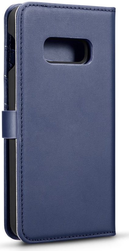 Samsung Galaxy S10E Leren 2-in-1 Bookcase en Back Cover Hoesje Blauw afbeelding 12