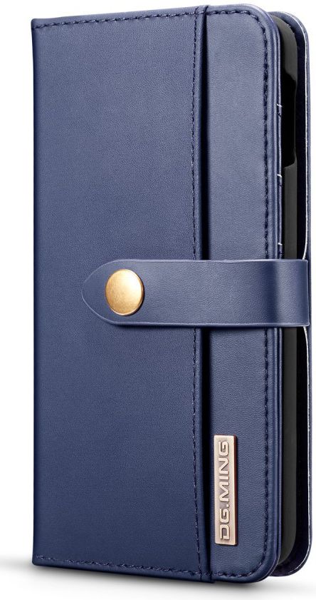 Samsung Galaxy S10E Leren 2-in-1 Bookcase en Back Cover Hoesje Blauw afbeelding 14