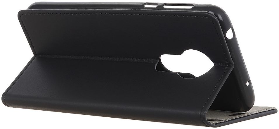 Motorola Moto G7 Power Wallet Stand Hoesje Zwart afbeelding 4