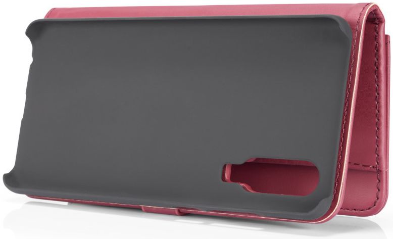 Huawei P30 Leren 2-in-1 Bookcase en Back Cover Hoesje Rood afbeelding 6