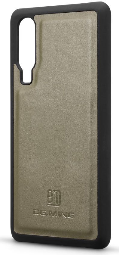Huawei P30 Leren 2-in-1 Bookcase en Back Cover Hoesje Groen afbeelding 11