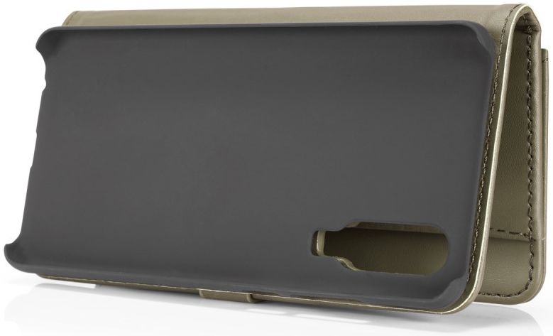 Huawei P30 Leren 2-in-1 Bookcase en Back Cover Hoesje Groen afbeelding 6