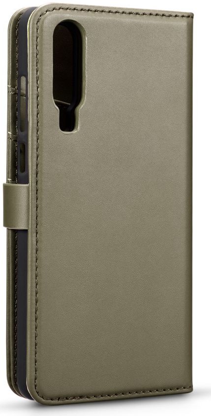 Huawei P30 Leren 2-in-1 Bookcase en Back Cover Hoesje Groen afbeelding 10