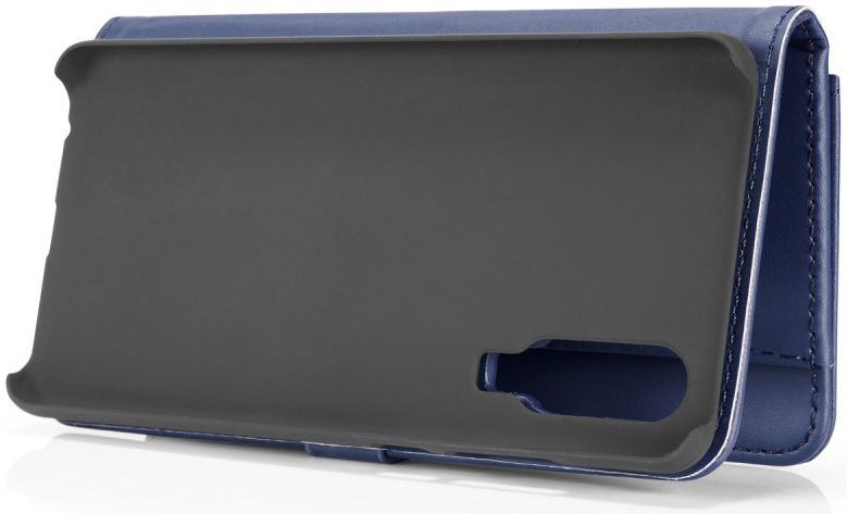 Huawei P30 Leren 2-in-1 Bookcase en Back Cover Hoesje Blauw afbeelding 6