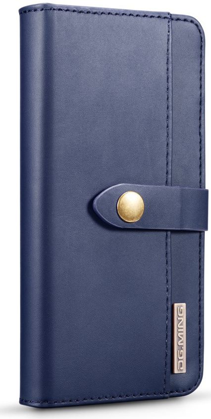 Huawei P30 Leren 2-in-1 Bookcase en Back Cover Hoesje Blauw afbeelding 8