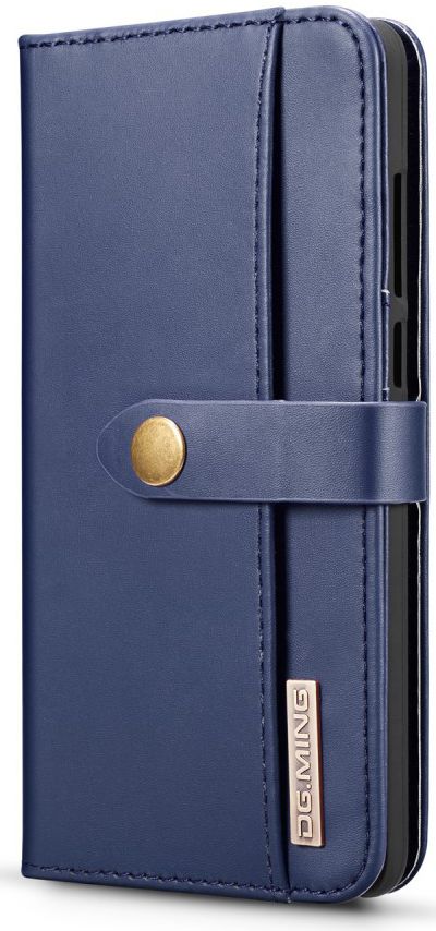 Huawei P30 Leren 2-in-1 Bookcase en Back Cover Hoesje Blauw afbeelding 9