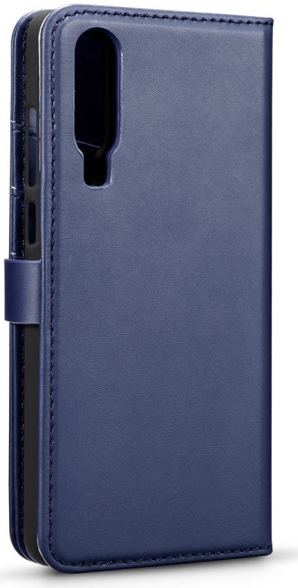Huawei P30 Leren 2-in-1 Bookcase en Back Cover Hoesje Blauw afbeelding 10