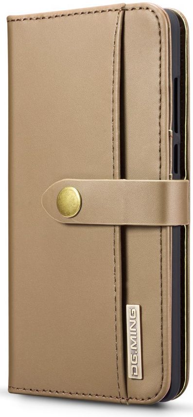 Huawei P30 Leren 2-in-1 Bookcase en Back Cover Hoesje Bruin afbeelding 9