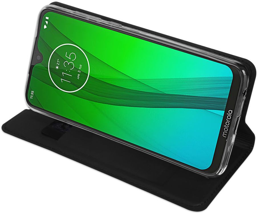 Dux Ducis Premium Book Case Motorola Moto G7 / G7 Plus Hoesje Zwart afbeelding 5
