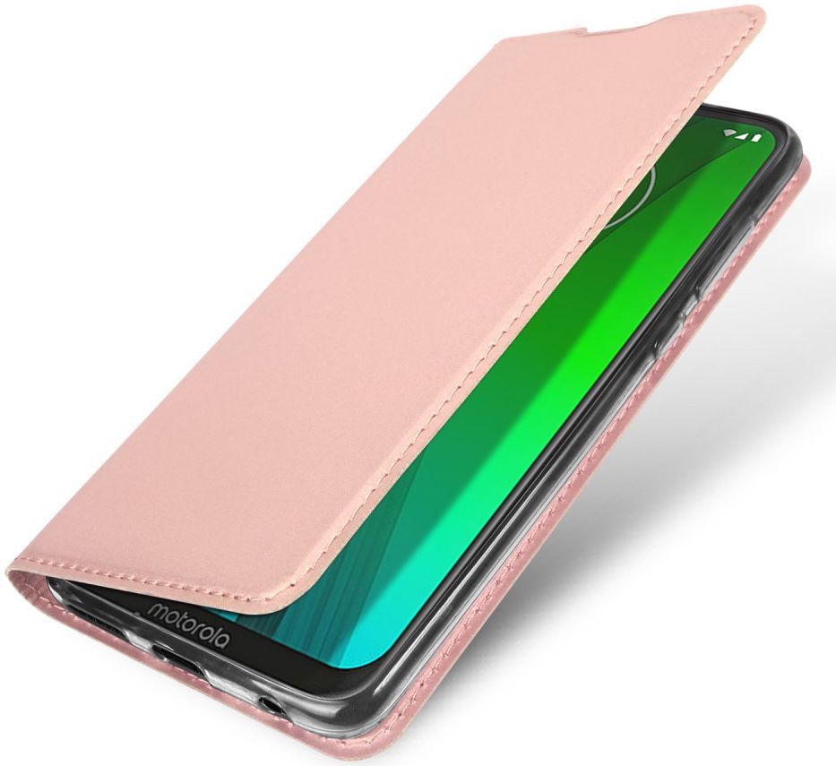 Dux Ducis Premium Book Case Motorola Moto G7 / G7 Plus Hoesje Roze afbeelding 1
