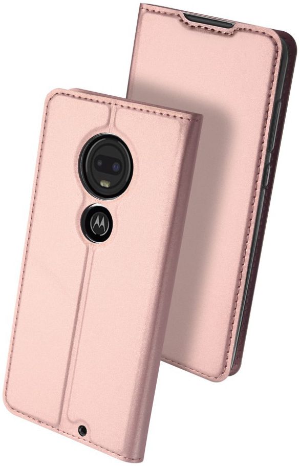 Dux Ducis Premium Book Case Motorola Moto G7 / G7 Plus Hoesje Roze afbeelding 2