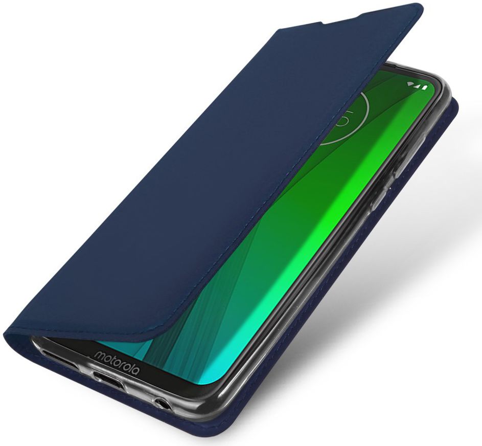 Dux Ducis Premium Book Case Motorola Moto G7 / G7 Plus Hoesje Blauw afbeelding 1