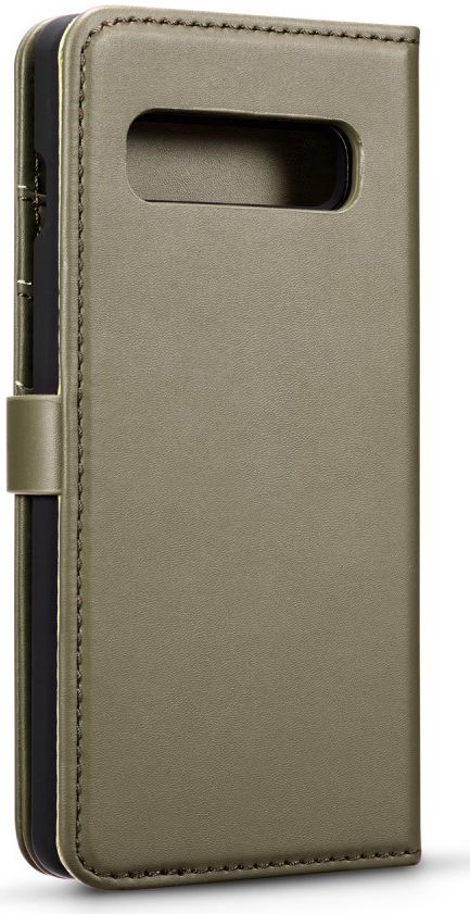 Samsung Galaxy S10 Plus 2-in-1 Bookcase en Back Cover Hoesje Groen afbeelding 12