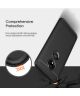 Motorola Moto G7 Power Geborsteld TPU Hoesje Rood