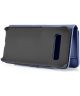 Samsung Galaxy S10 Plus 2-in-1 Bookcase en Back Cover Hoesje Blauw