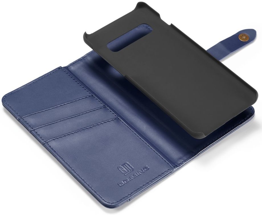 Samsung Galaxy S10 Plus 2-in-1 Bookcase en Back Cover Hoesje Blauw afbeelding 4