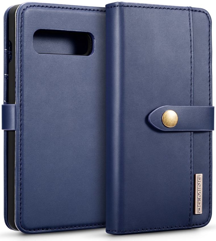 Samsung Galaxy S10 Plus 2-in-1 Bookcase en Back Cover Hoesje Blauw afbeelding 8